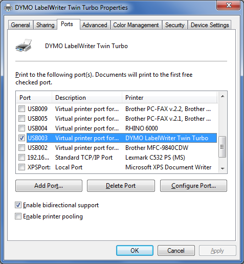 Dymo labelwriter drivers for windows 10